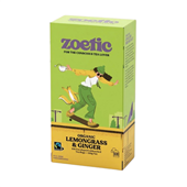 Zoetic Tea Bags Lemon  Ginger Enveloped 100PK